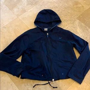 Nike hooded nylon jacket